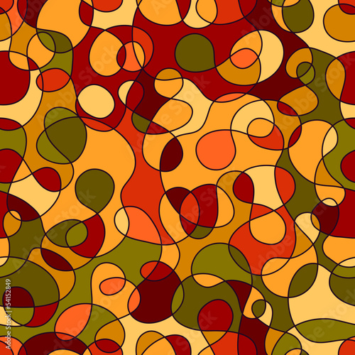Naklejka na kafelki Seamless abstract pattern