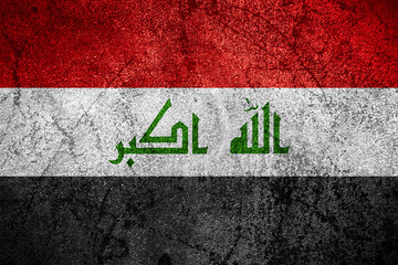 Wall Mural - flag of Iraq