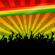 hintergrund regenbogenfarben reggae II