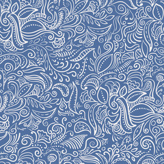 abstract ornamental seamless pattern added to swatches