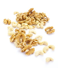 Sticker - Mixed Nuts , Walnuts and Cashew nuts