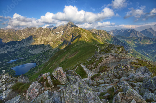 Board z aluminiowym obramowaniem Wysokie tatry