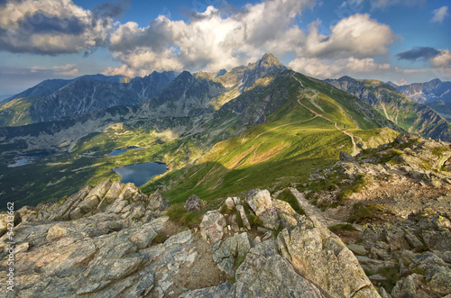 Board z aluminiowym obramowaniem Wysokie tatry