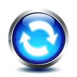 blu glass button - synchronization