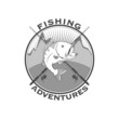 Fishing adventures emblem