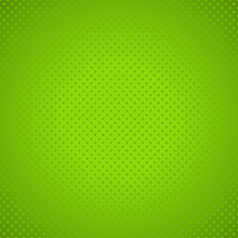 Green Polka Dot Background