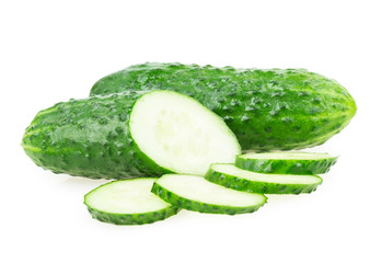 green cucumbers