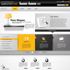 Wall Mural - website template