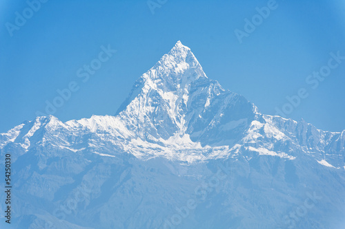 Fotoboard na płycie Góra machapuchare, pokhara, nepal