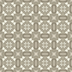 Poster - Seamless Colorful Retro Pattern Background