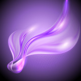 Abstract purple waving background