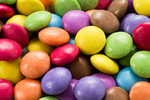 Background Of Colourful Smarties