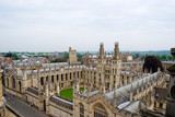 Fototapeta Big Ben - View over the historic university of Oxford, England