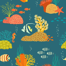 Underwater Life Pattern