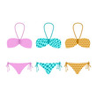 © Elenapro - A set of illustrations bikini