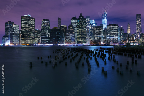 Board z aluminiowym obramowaniem Dolny Manhattan