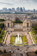 Aerial View on Trocadero and La Defense From the Eiffel Tower, P 
