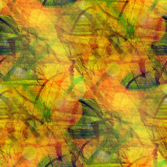 sunlight yellow green grunge texture, watercolor seamless backgr