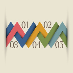 Wall Mural - minimal vector infographics design