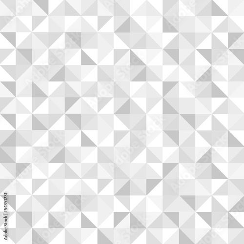 Obraz na płótnie canvas trzyczęściowy "tryptyk" Szary wzór geometryczny