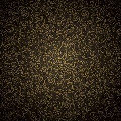 Sticker - Damask seamless pattern