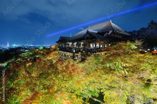 Plakat na papierze fotorealistycznym Świątynia kiyomizu-dera