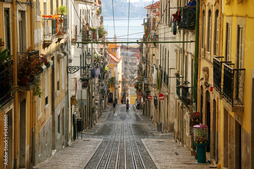 Nowoczesny obraz na płótnie Lisboa - Bica