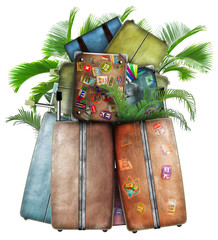 Wall Mural - bags