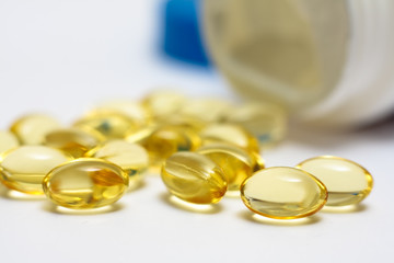 Fish oil capsules