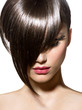 © Subbotina Anna - Fashion Haircut. Hairstyle. Stylish Fringe