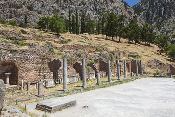 Fototapete - Delphi,Greece