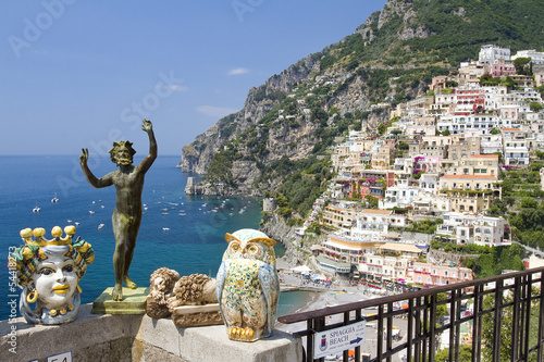 Plakat na papierze fotorealistycznym Positano, Włochy