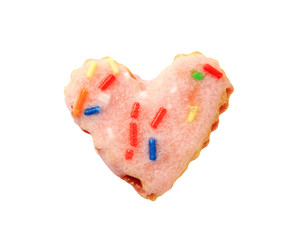 Sticker - Pink frosted cookie