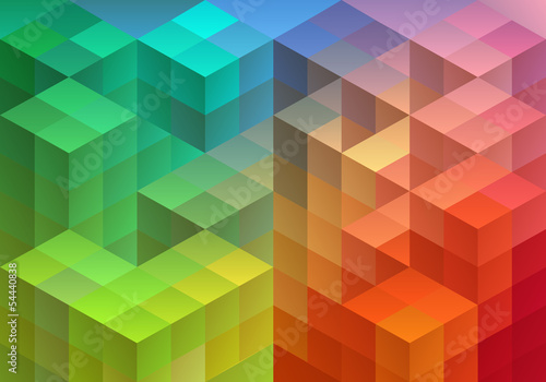 Obraz na płótnie canvas trzyczęściowy "tryptyk" Streszczenie tło geometryczne, wektor