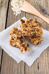 Sticker - Granola bars with nuts and dried fruits