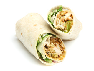 Sticker - Chicken Tikka Wrap Sandwich