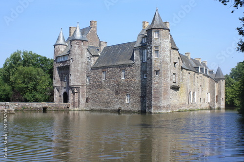 Board z aluminiowym obramowaniem Zamek broceliande, zamek broceliande