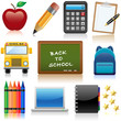 © Marc Scott-Parkin - Set of icons relating to school and education