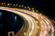 Night traffic on Bridge