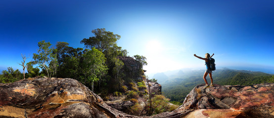 Wall Mural - Hiker