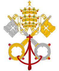 vatican city coat of arms flag