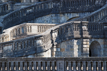 Wall Mural - Escalier de Pierredu châeau de Fontainebleau