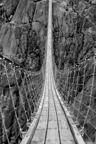 Naklejka na szybę Plank Bridge