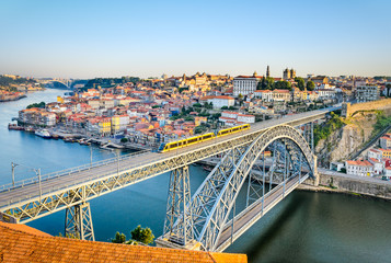 Wall Mural - Porto with the Dom Luiz bridge, Portugal