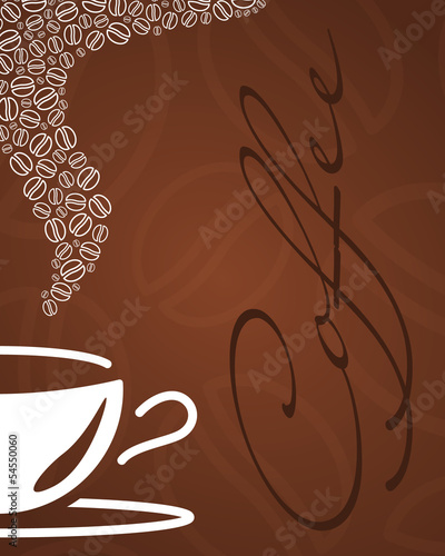 Naklejka na meble Coffee cup