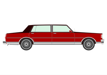 Wall Mural - Retro sedan