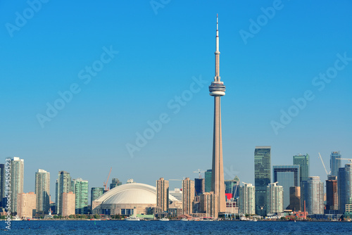 Plakat na papierze fotorealistycznym Panoramę Toronto w dzień