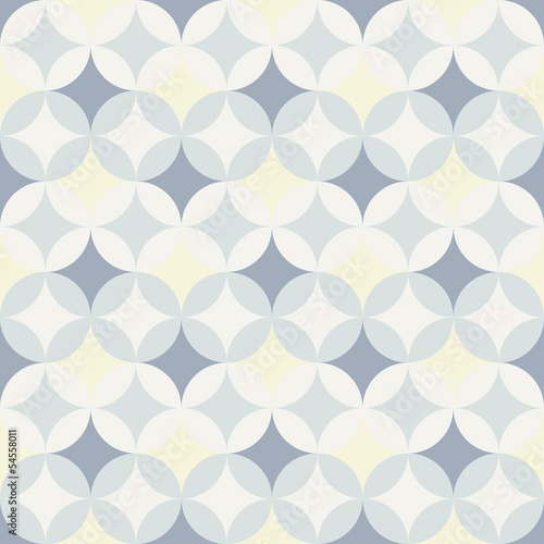Naklejka samoprzylepna Abstrakcyjny wzór geometryczny retro