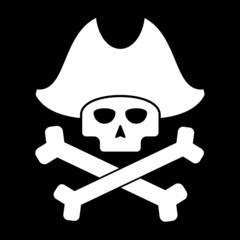 Poster - Pirate skull