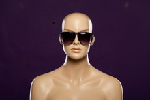 Mannequin Wearing Fashion Sunglasses